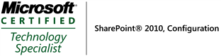 SharePoint® 2010, Configuration technology Specialist